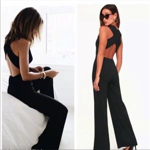 lulu’s Women thinking out loud jumpsuit